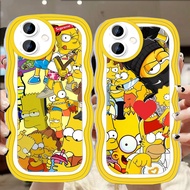 A-40 The Simpson TPU Casing for OPPO A5 A40m A5X A3 A40 Reno 14F A5i A3X Pro 5G Transparent Case