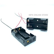 BH-UM3X2 BATTERY HOLDER SIZE AA X 2PCS (5pcs)