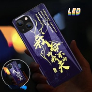 LED Incoming colorful lighting phone case for Samsung phone case S23 S23ULTRA S23PLUS S21Plus S22Plu