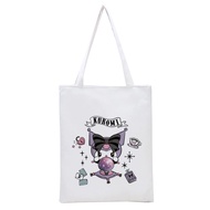 Totebag Tas Serut Kuromi Sanrio Lucu String Bag Kanvas Wanita Goodie Bag Ulang Tahun Anak Aesthetic