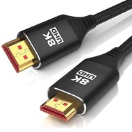 2-in-1 Ultra High Speed HDMI Cable 48Gbps 8K 120Hz 4K 240Hz for TV PC Gaming