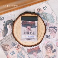 Daily Ladies Ephemera Booklet | Shinjodu | Journal | Bujo | Vintage Ephemera