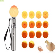 BUCKS Incubator Eggtester Portable 1pc for Chicken Duck Canary Eggs Household Stainless Steel Poultr