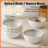 Sauce Dish/Sauce Bowl/Snack Bowl/Seasoning Sauce Dish Bowl/Ceramic Sauce Plate/Mangkuk Sos/Mangkuk S
