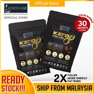 Keto8 Coffee X 30 | Bulletproof Keto Coffee with MCT C8 - no added sugar | mental alertness energy w