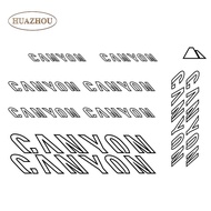 Canyon Frame Head Pipe Decals for MTB Road Bicycle Waterproof Sunscreen Antifade Mountain Bike Cycling Frame Stickers Decoration Paint Protection