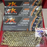 TK Racing O-Ring Chain 428O-130/140 Gold