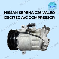 NISSAN SERENA C26 2010 7PK VALEO DSC17EC A/C COMPRESSOR | FULLY TESTED | WARRANTY PROVIDED