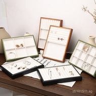 Necklace Storage Display Tray Mixed Color Jewelry Tray Ring Display Jewelry Inner Linen Multi-style 