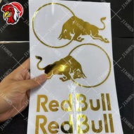 Red Bull Helmet Stickers Red Bull Helmet Stickers Cutting Set
