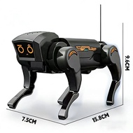 Anjing Robot Mechanical Dog RC Robot Dog Walking Four-Legged Voice Control DIY Assembly Electric Kid
