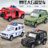 Mainan Kereta 回力车玩具车 Pull-back G-Wagon Toy 大G奔驰G级合金回力车模型儿童玩具车 Benz G-Class Mini Vehicle Toy Kids