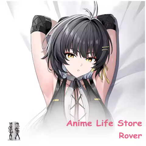 Dakimakura Anime Wuthering Waves Rover Pillowcase Hugging Body Cosplay Props Otaku Bedding Pillow Cu