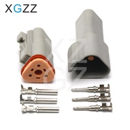 1 sets Deutsch DT06/DT04 2/3/4/6/8/12 Pin Engine Gearbox waterproof electrical connector for car bus