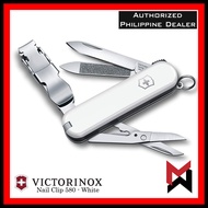 Victorinox Nail Clip 580 WHITE Nail Cutter / Nail Clipper Swiss Army