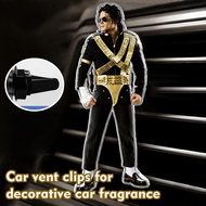 Michael Jackson Car Vent Clip Decorative Air Freshener Diffuser For Car SUV G7V4