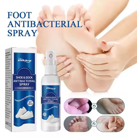 Freshener Socks Odor Remover Spray 60ml Antibacterial Spray for Shoe Foot Odor Shoes Stink Refresh A