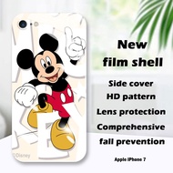 For iPhone 7 Plus 8 Plus SE 2020 SE 2022 6 Plus 6s Plus New Design Luxury Hard Casing Cartoon Mickey Mouse Partner Shockproof Cover Full Camera Protection Gloss Phone Case