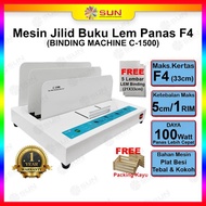 Mesin Jilid Lem Panas Folio F4 - Softcover Hardcover Kualitas Premium / Penerbit ( Mesin Binding unt