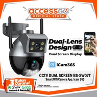 Wifi Camera CCTV DUAL SCREEN BS-SW07T Smart Wifi Camera App. Icam 365