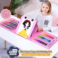 Kids Coloring Set Painting Water Color Crayon Art Set Children Drawing Set 168 and 208pcs