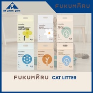 FUKUMARU CAT LITTER TOFU MIX BENTONITE POLYMERIC 2.7KG