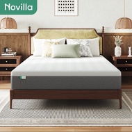 Novilla ที่นอนยางพาราแท้ 100% รองรับสรีระ บรรเทาปวดหลัง ระบายอากาศ กันไรฝุ่น รุ่น Lunara หนา 10 นิ้ว