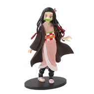 1PC Anime Demon Slayer Figure Kimetsu No Yaiba Action Figure Kamado Tanjirou Nezuko PVC Model Toys Gift Zenitsu Figurine Inosuke