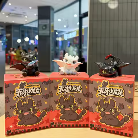 Cute Cartoon Characters How To Train Your Dragon Toothless Series Of Creative Blind Boxes Desktop De