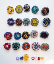 2009 - 2011年 收藏級經典 爆旋陀螺 鋼鐵戰魂 Metal Fight Beyblade 系列 陀螺 這代陀螺的核心特色是採用了大量的金屬輪盤 Fusion Wheel 碰撞時會發出清脆的金