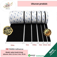 Double Tape Velcro 3m Adhesive Multipurpose 3M Blue Double Tap Nylon Adhesive Tape Coarse Smooth for