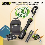 WORX WU231 20V Cordless LEAFJET Leaf Blower /WG547E 20V Leaf Blower Turbine