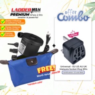 [LazChoice] HT-196 PORTABLE ELECTRIC AC AIR INFLATION PUMP INFLATE DEFLATE FOR POOL BED MATTRESS