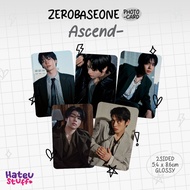 ZEROBASEONE Unofficial Photocard Ascend-