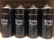 《全新》LEXUS 原廠 煞車油 DOT3 Brake Fluid 1公升（1罐）