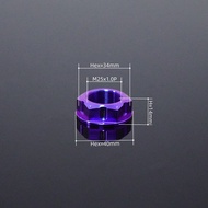 Gr5น๊อตก้านพวงมาลัยไททาเนียม M22-M30ฮอนด้า CBR650R CBF650F คาวาซากิ Z400นินจา400 ZX-4R BMW S1000RR ย