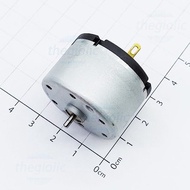 RC520 DC Motor 12VDC, 6000 rpm, 2mm Shaft