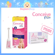 Conceive Plus Fertility Lubricant (8 x Pre-filled Applicators) แถมฟรี!!ตรวจการตกไข่แบบจุ่ม10ชิ้น(ของแถมแพคเกตไม่มีกล่อง)