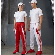 MERAH Men's Sports Pants Long Training Pants Premium Material Men's Bottoms Red White Black