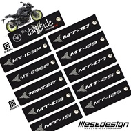 24 YAMAHA KEYTAG: MT01 MT125 MT15 MT25 MT03 MT07 MT09 SP MT10 SP TRACER 125 TRACER 700GT TRACER 900GT KEY CHAIN KEY TAG