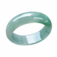 【 Guarantee 】 Ice seed emerald jade for women light green genuine bracelet with certificate Fashion 