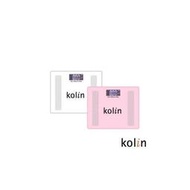 威利家電~Kolin歌林 超薄電子體重計KWN-DLW802(白/粉 隨機不挑色) LCD液晶發光顯示螢幕