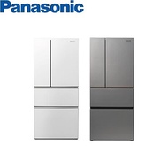Panasonic 國際牌 ECONAVI 500L四門變頻電冰箱(無邊框絲絨鋼板) NR-D505XV -含基本安裝+舊機回收W(雪霧白)