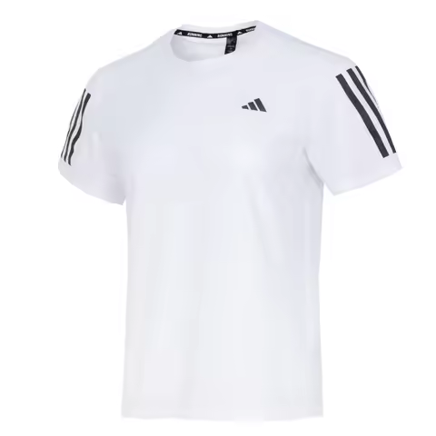 Adidas Women's Short-Sleeved T-Shirt Sports Casual Comfortable Top Running Training Clothes Ik7442