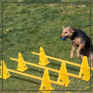 [MCA] Dog Agility Hurdle Cone Set Football Training Cones for Fitness Practice