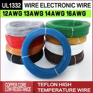 Ul1332-12awg/13awg/14awg/16awg Teflon High Temperature Resistant Wire Fluorine Plastic Insulated Wir