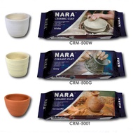 Nara Pottery Ceramic Clay - 500 gram (En71 European Standard - Non Toxic)