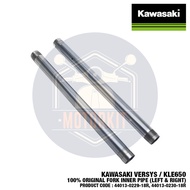 KAWASAKI VERSYS KLE650 100% ORIGINAL FORK INNER PIPE CHROME BATANG FORK INNER TUBE 44013-0229-18R 44