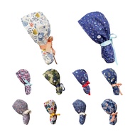 Surgical cap for doctors Nurse cap Doctor cap dust cap for long hair woman