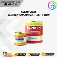 VERNIS BLINKEN CLEAR COAT BLINKEN CHAMPION/CLEAR BLINKEN EXLUNA 1 KG PERNIS VERNIS MENGKILAP PERNIS